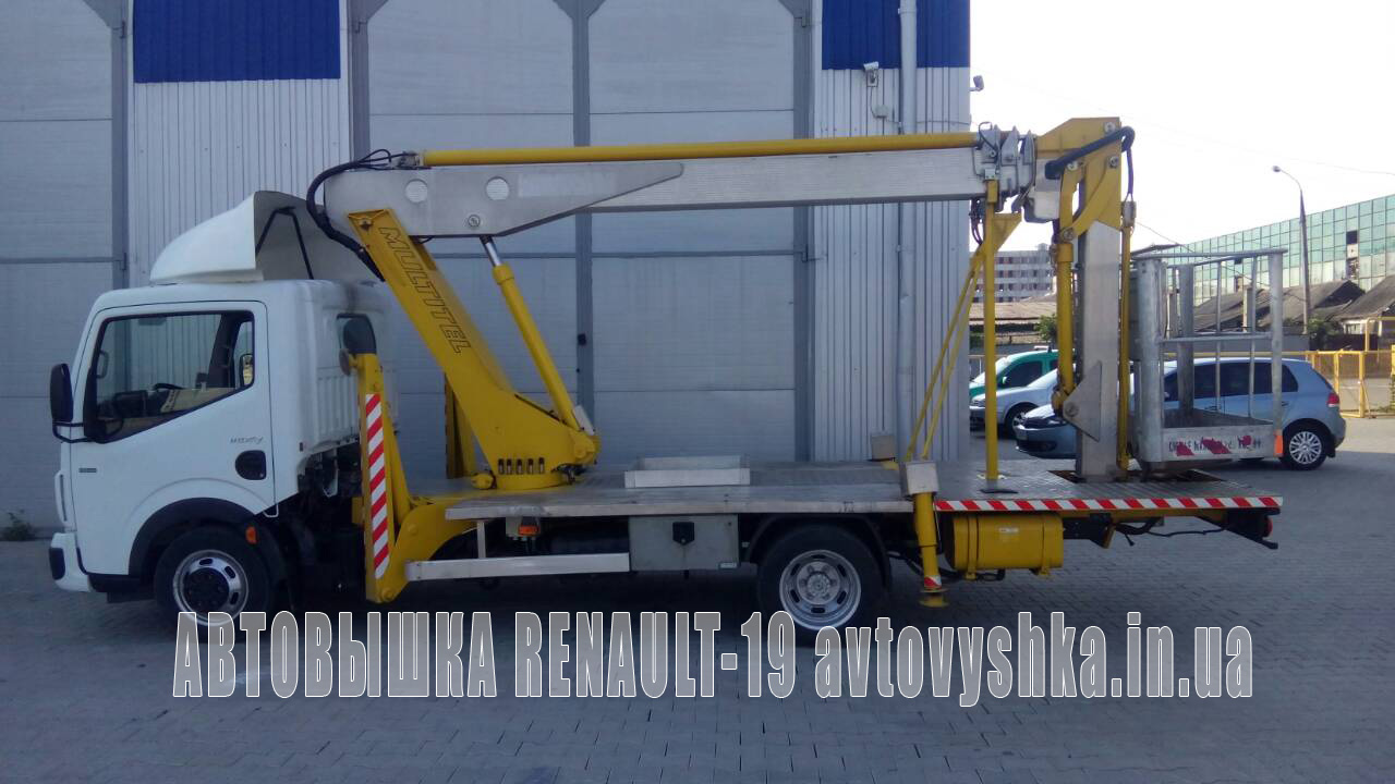 Аренда автовышки Киев Renault-19 Аренда автовышки Киев Renault-19